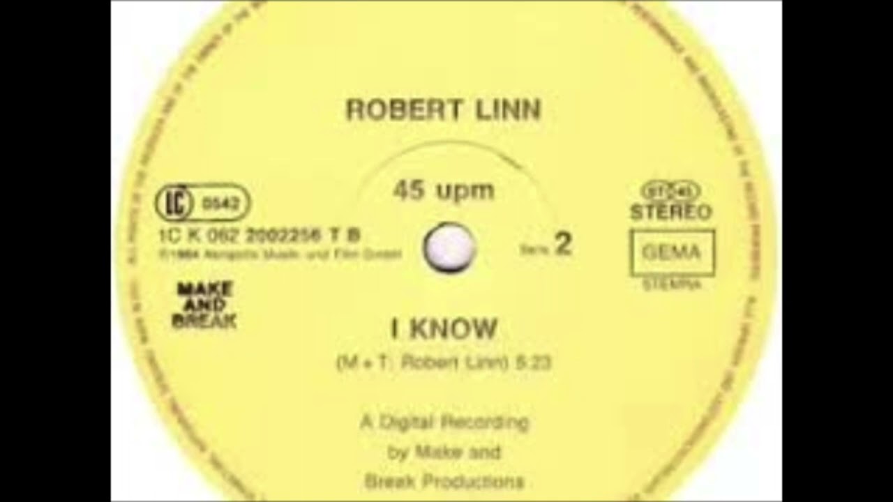 robert linn - i know (1984)