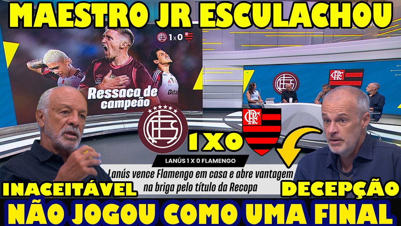 MAESTRO JÚNIOR ESCULACHOU O FLAMENGO ! FICARAM CHOCADOS COM A DERROTA DO MENGÃO, OLHA O QUE FALARAM.