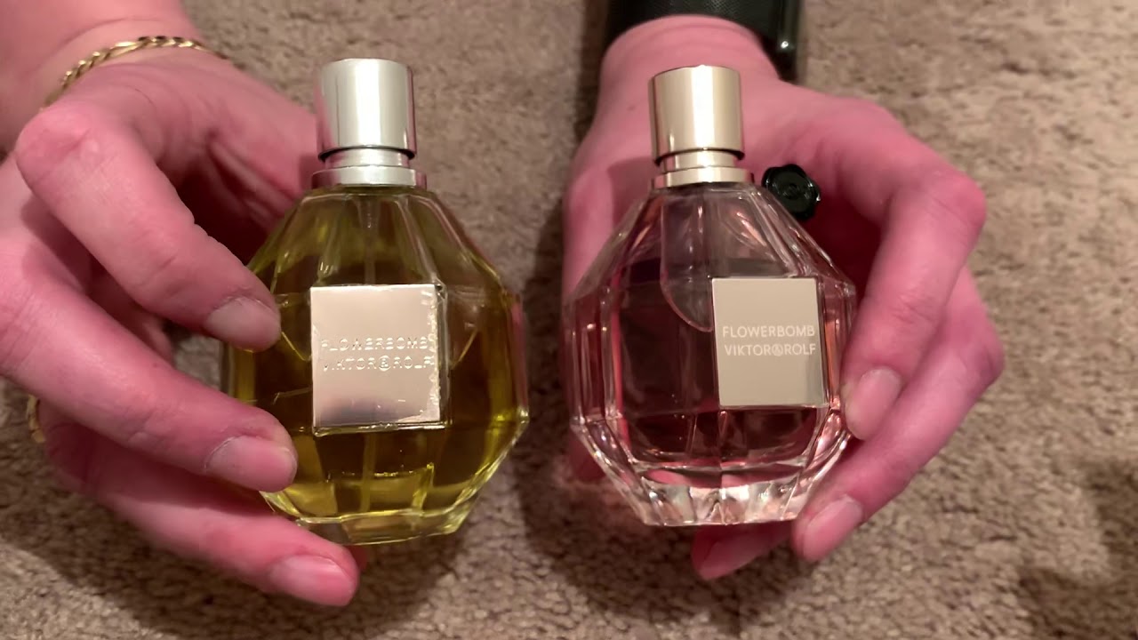 Viktor&Rolf Flowerbomb FAKE vs REAL