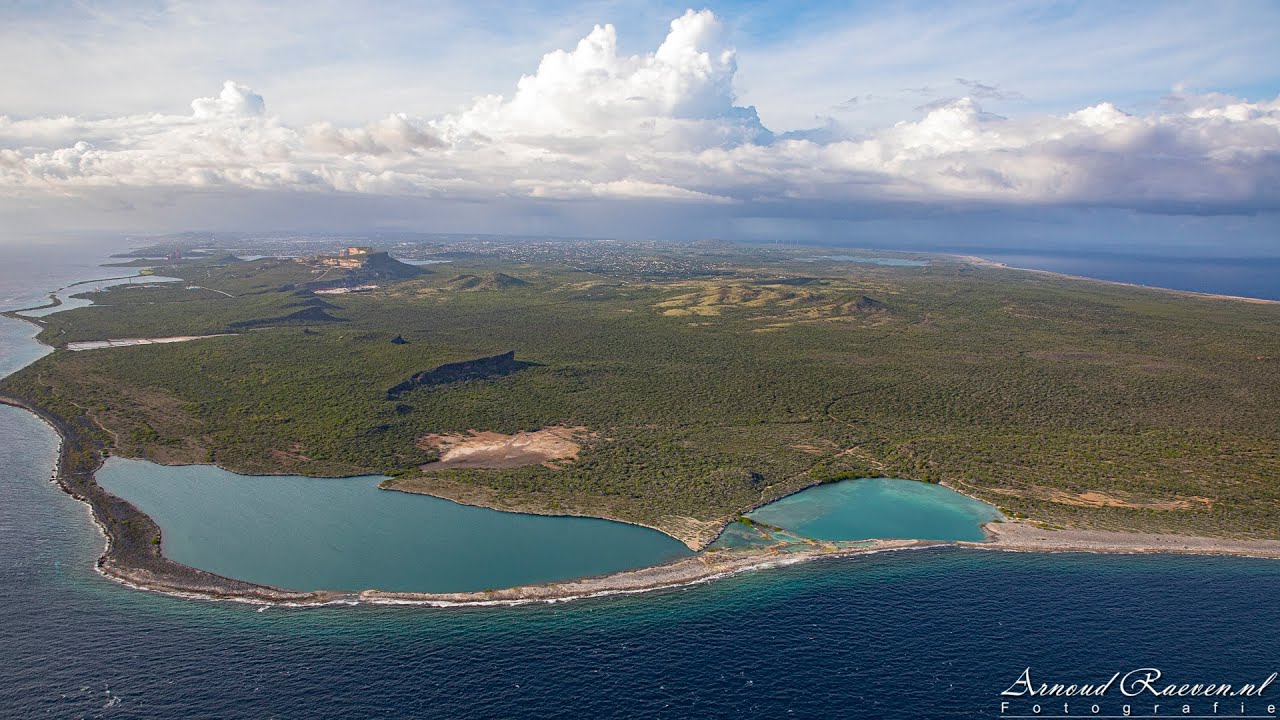 Rondvlucht boven oost Curaçao