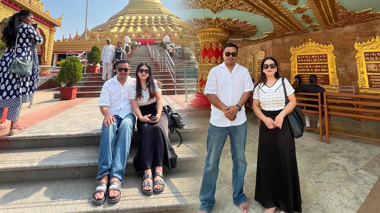 Gorai pagoda budha temple 🙏🏻/monestry mumbai🤗