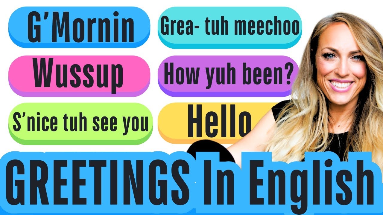 English GREETINGS | Sound Confident, Not Awkward!