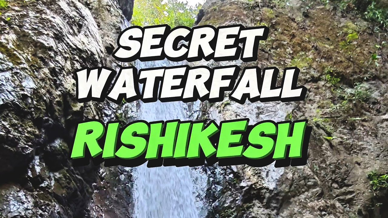 I found a Secret Waterfall in Rishikesh | #rishikesh #waterfall 