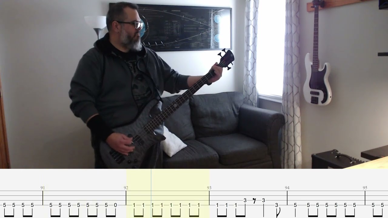 Zapato 3 - Pantaletas Negras - Bass Cover with Tabs