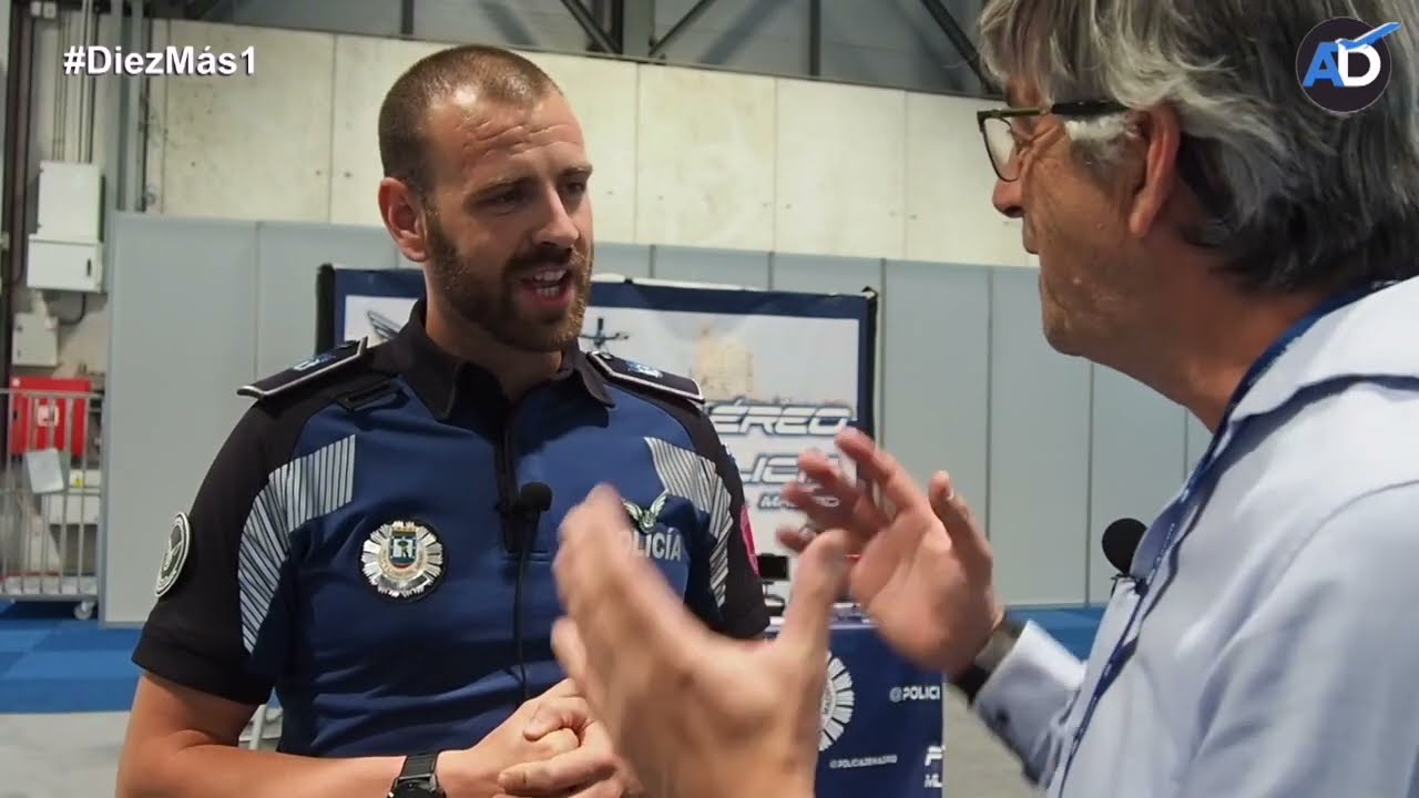 #WorldATMCongress2022 Drones de la Policia Municipal de Madrid