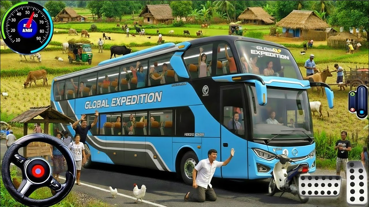 Malaysia Bus Simulator - Bus Simulator Gameplay #busgame #busdrivingsimulator #bussimulator