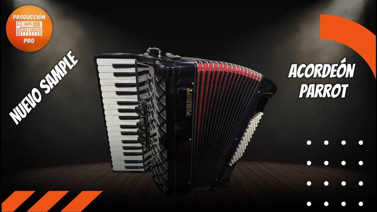 Al fin un ACORDEON que suna REAL 😳🪗 | Parrot, sample para Kontakt