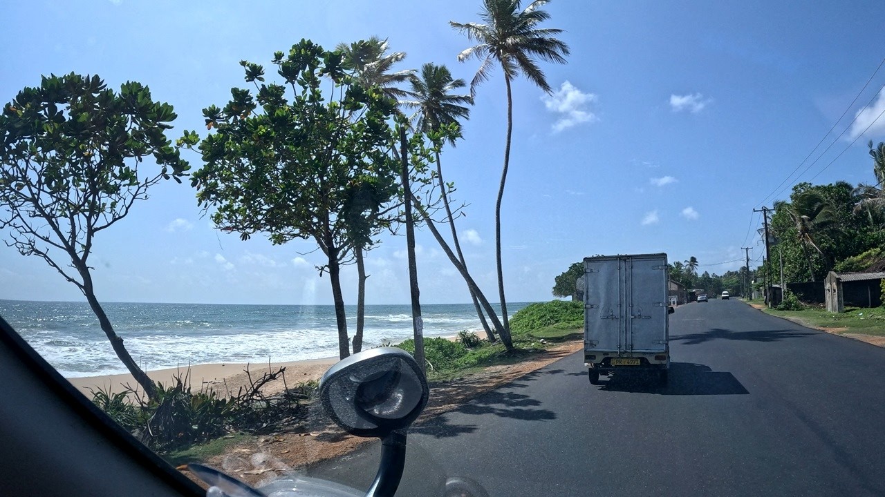 Coastal drive En Route to Bentota | Majestic Sri Lanka
