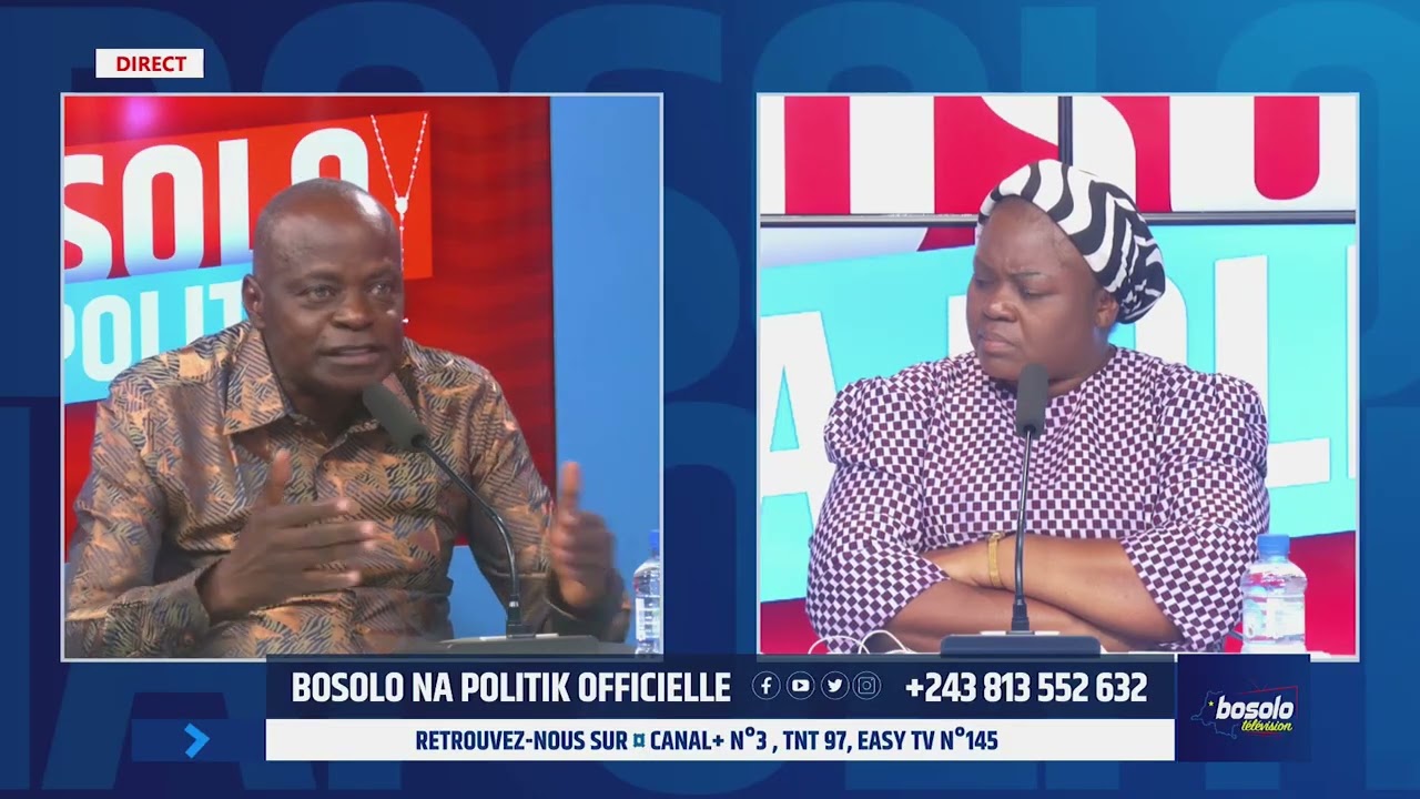 BOSOLO NA POLITIK OFFICIELLE | SITUATION SÉCURITAIRE FACE À LA GOUVERNEMENT DE FÉLIX TSHISEKEDI