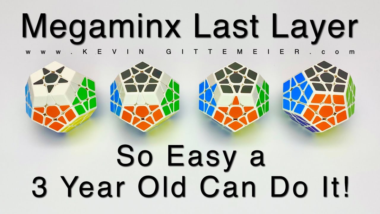 How To Solve Megaminx Last Layer:  So Easy a 3 Year old can do it (Full Tutorial) [KTFG 384]