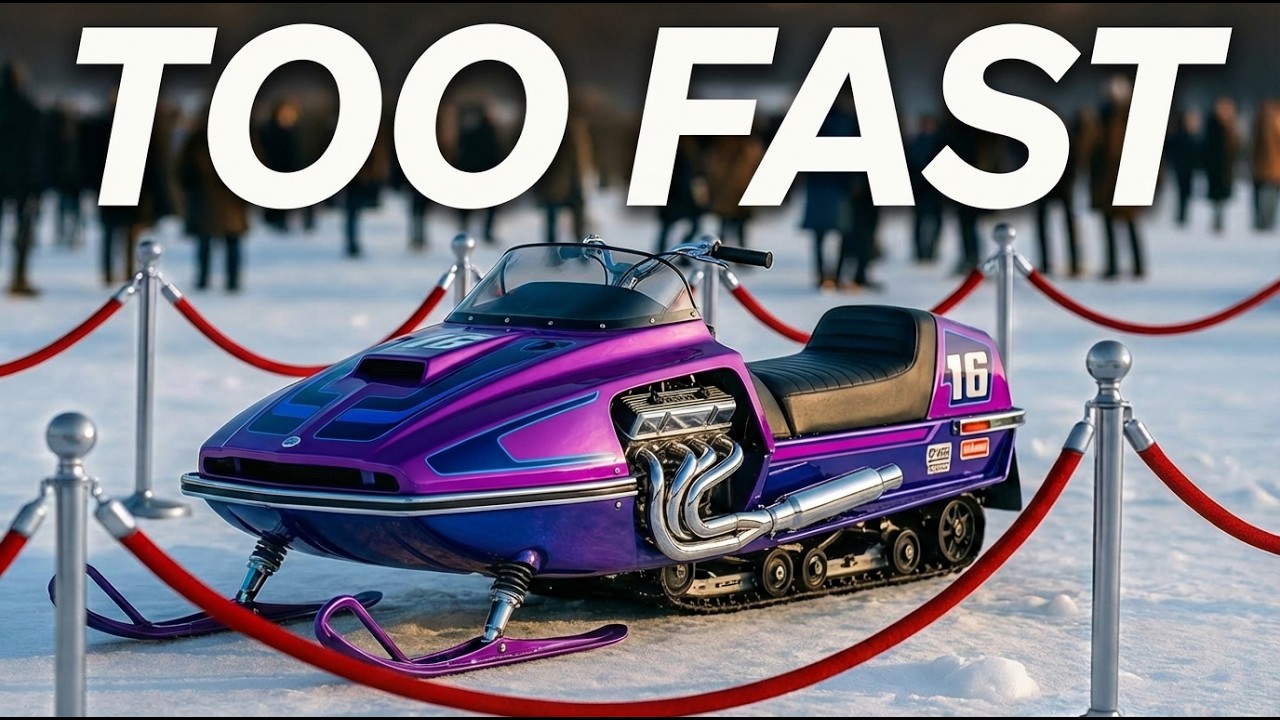 10 forgotten snowmobiles with insane horsepower