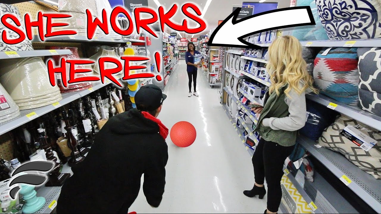 KICKBALL WITH STRANGERS (EMPLOYEE KICKS IT)