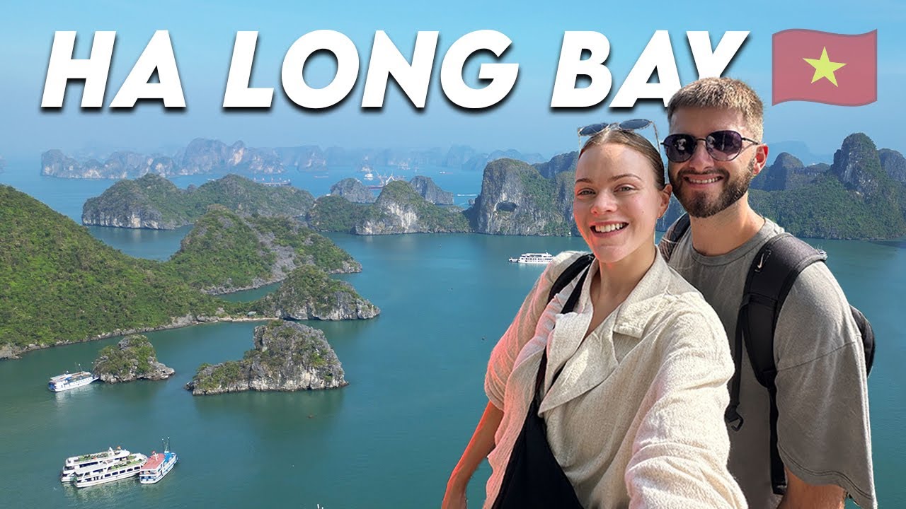 Exploring HA LONG BAY VIETNAM 🇻🇳 is it worth it? What I wish we knew before coming here!
