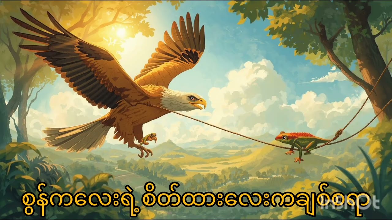 သစ္စာရှိစွန်နှင့်ပုတ်သင်ပုံပြင်​လေးပါ။ စွန်က​လေးရဲ့စိတ်ထား​လေးက သူ့မိတ်​ဆွေ လေးအ​ပေါ်​ကောင်းလိုက်တာ