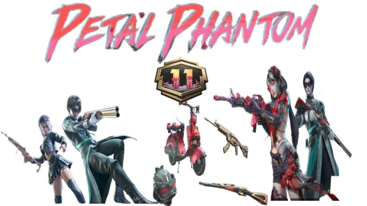 A11 PETAL PHANTOM Royale Pass Rewards | PUBG MOBILE