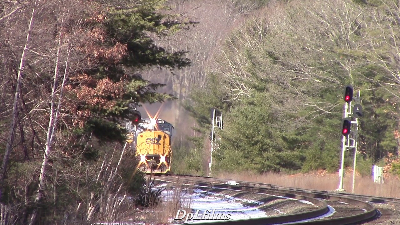Quick Action Along CSX's Boston Line 1/29/17
