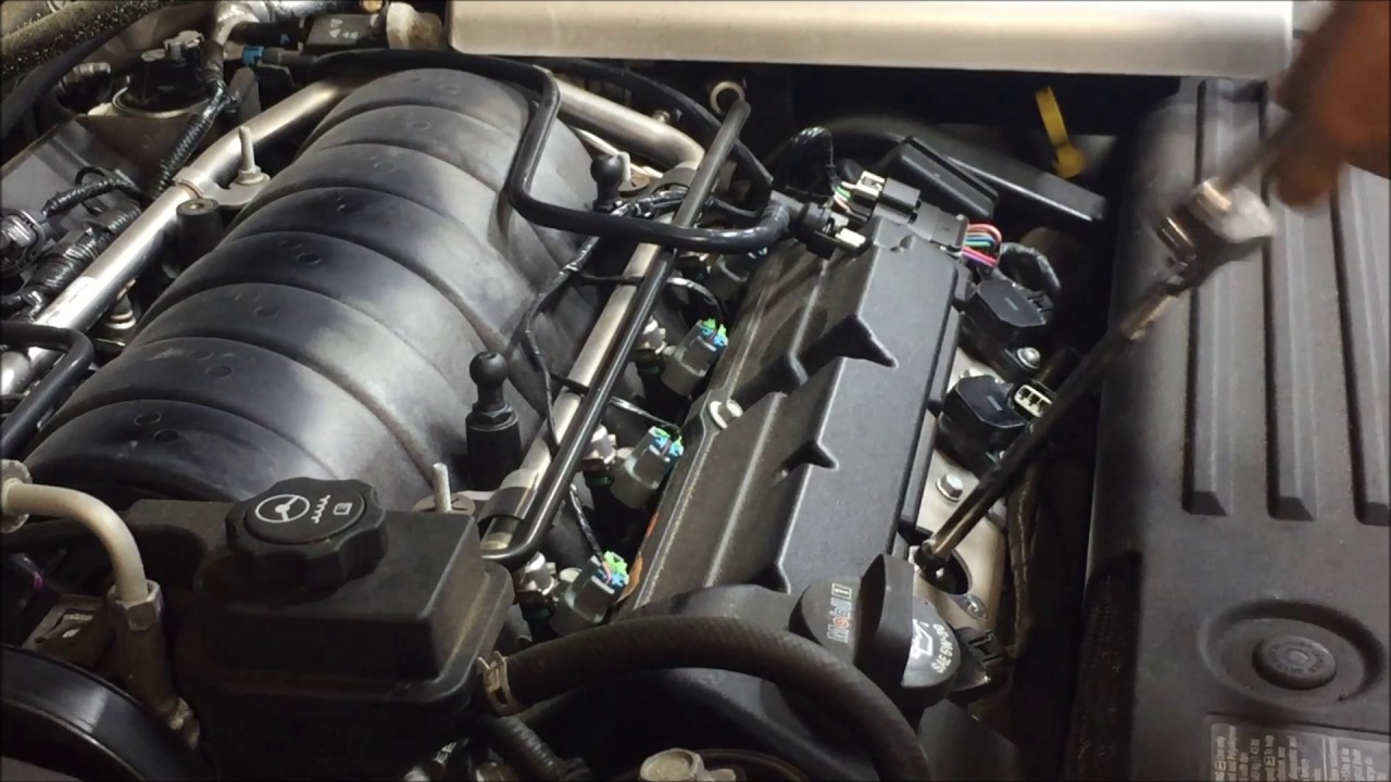 CADILLAC NORTHSTAR 4.6 SPARK PLUG AND COIL REMOVAL