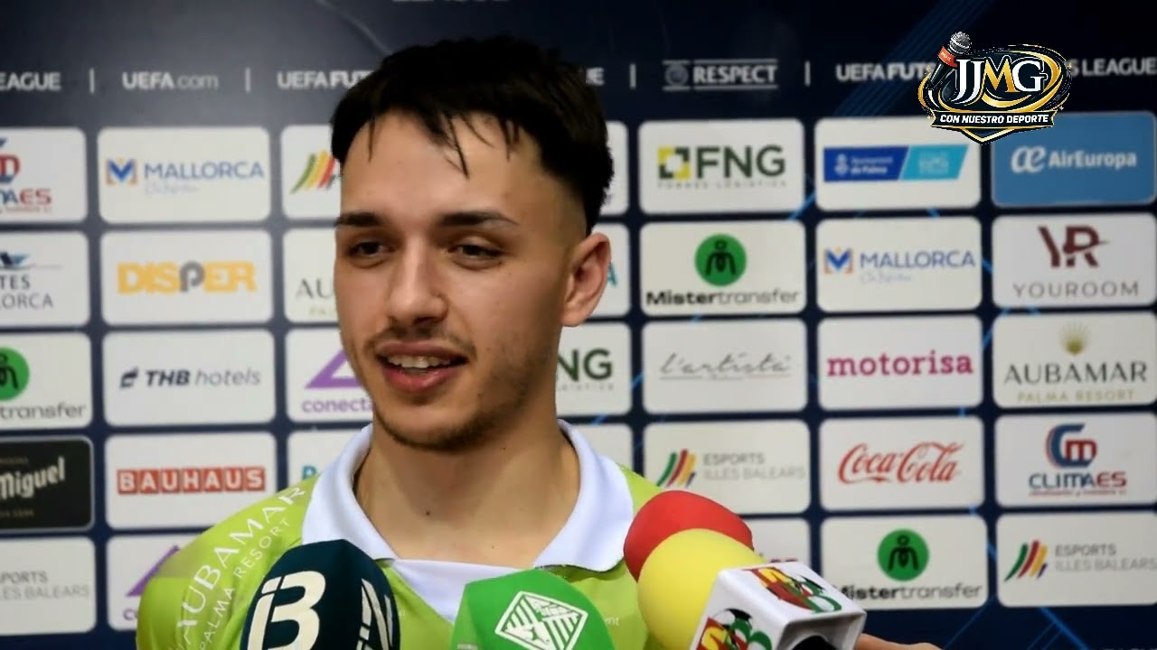 Declaraciones de David Peña jugador del Illes Balears Palma Futsal