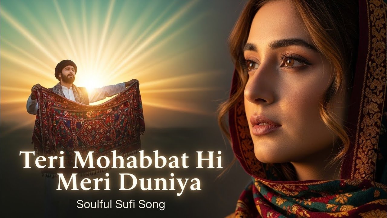Teri Mohabbat Hi Meri Duniya | Soulful Sufi Love Song | Music For Night Official