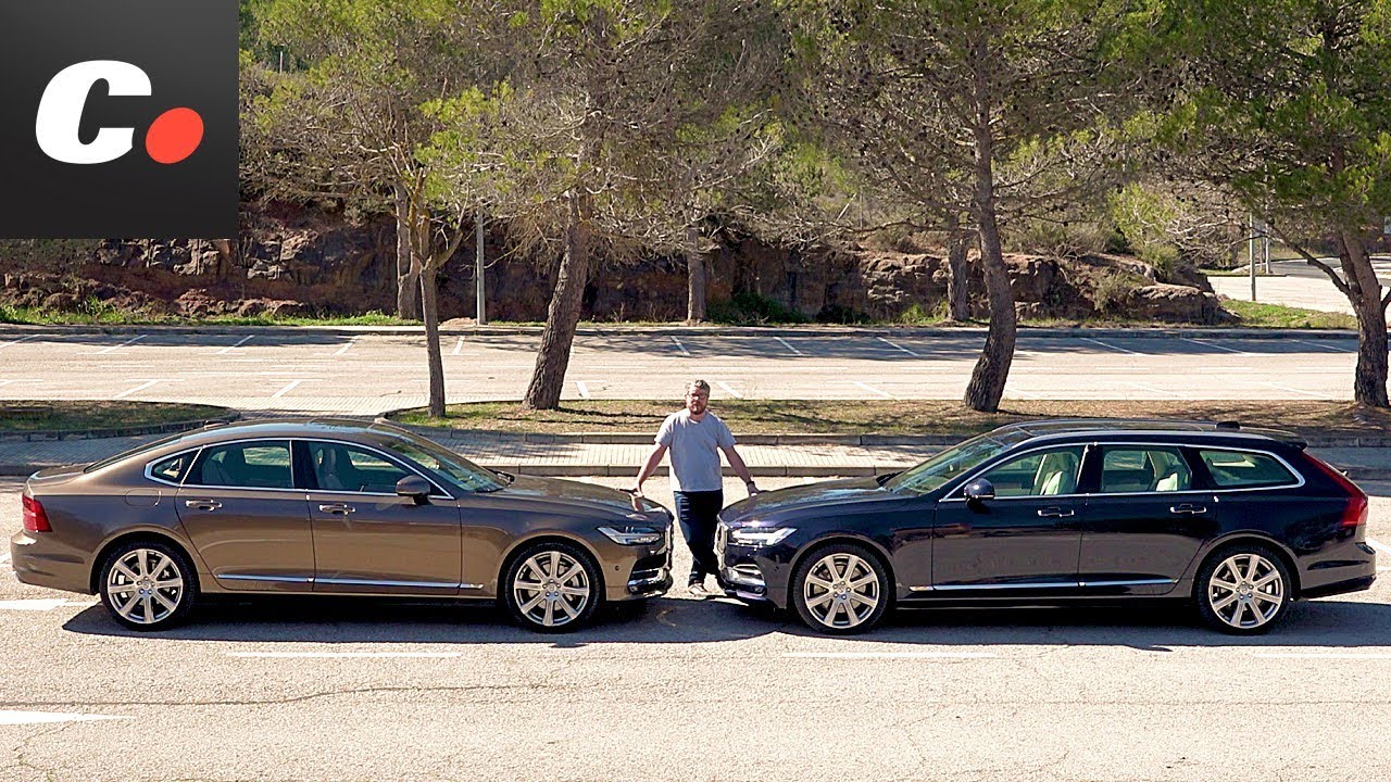 Volvo S90 vs V90 | Comparativa | Prueba / Test / Review en español | coches.net