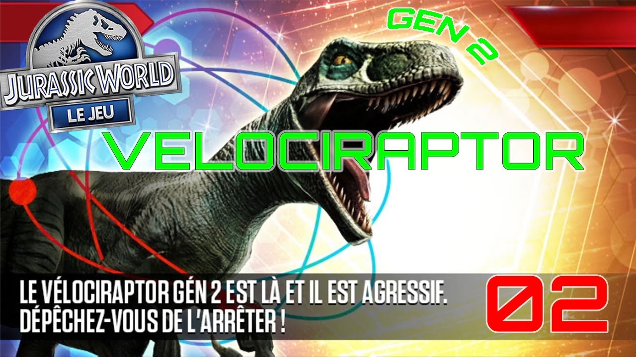 J'AFFRONTE DEUX VELOCIRAPTORS -  Jurassic World le Jeu 02