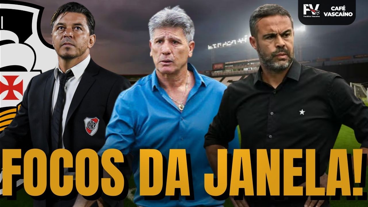 VASCO INICIA CONVERSAS COM GRANDES TREINADORES | LAZARONI MUDA O TIME? | CAFÉ VASCAÍNO