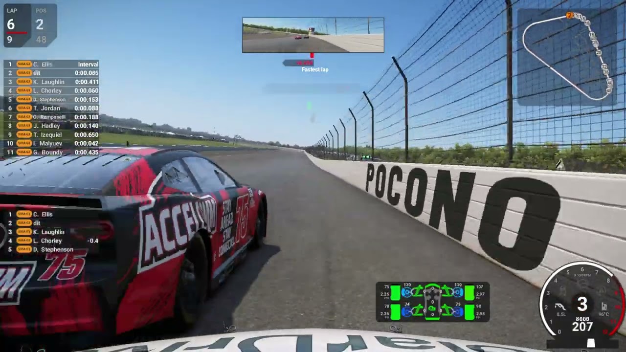 Trying out the New NASCAR DLC - Pocono | Automobilista 2 1.6.9