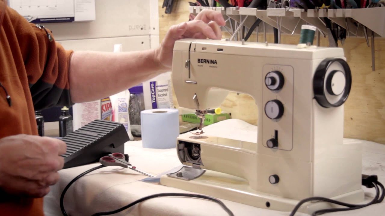 Sewing Machine Repair with a Bernina 830