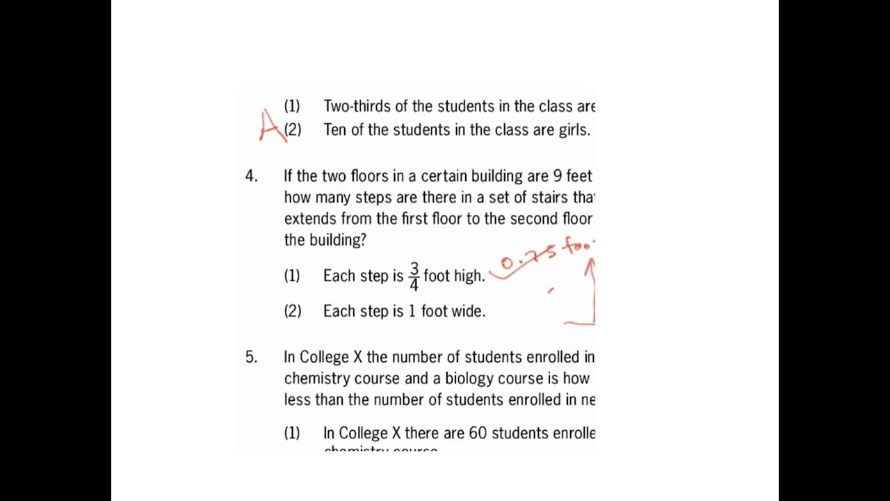 Crack GMAT/NMAT/LBS Data Sufficiency &ndash; 175 Problem Solving Drill Part 1