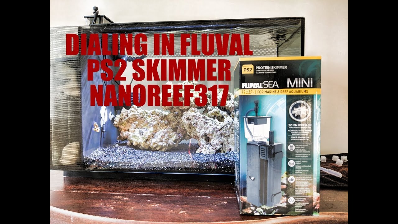 Dialing in the Fluval PS2 Protein Skimmer