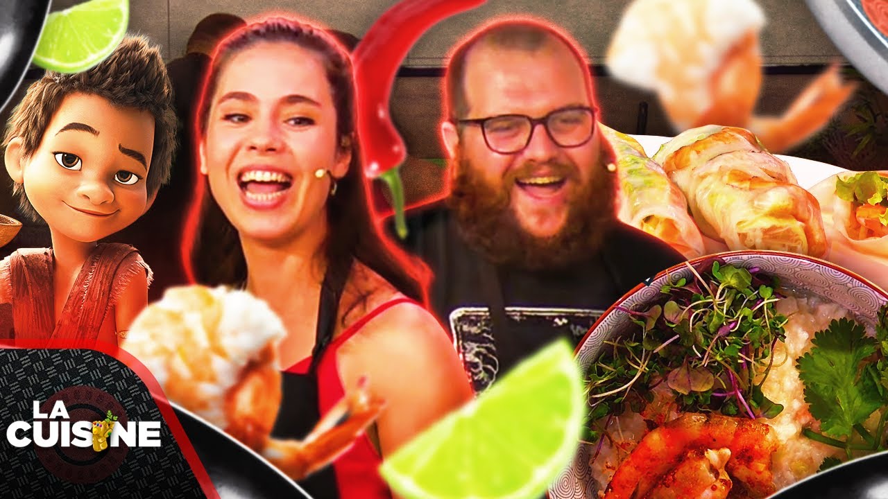 @GASTRONOGEEK et @charlie__danger cuisinent le Congee du Capitaine Boun 🤩🍤 | La Cuisine