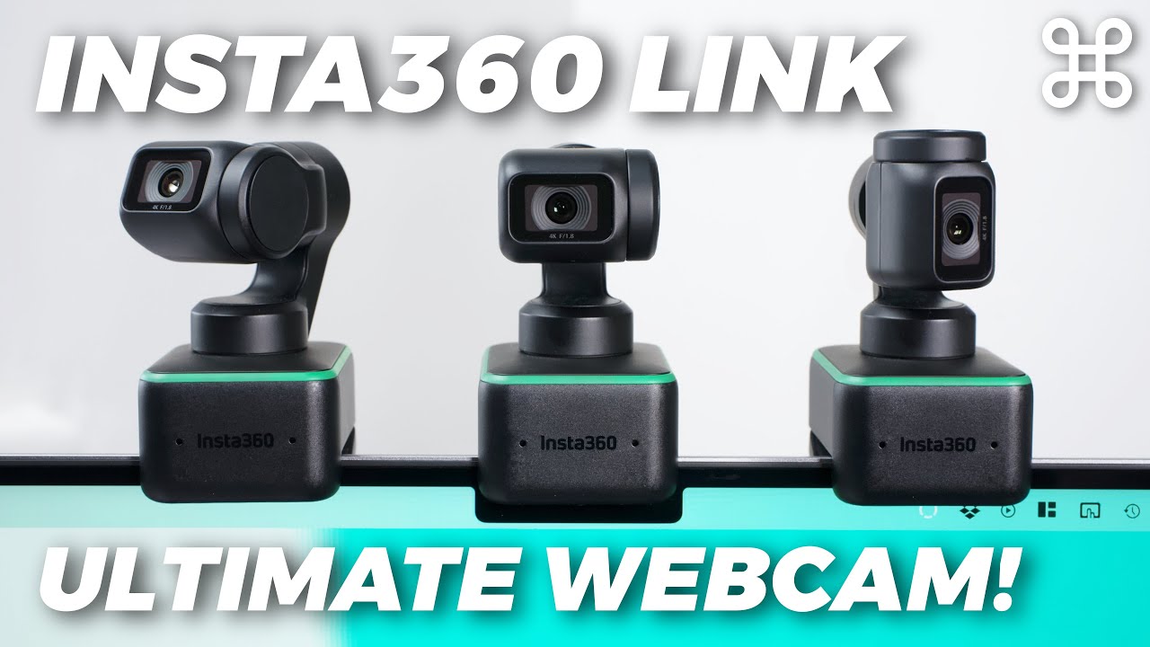 Insta360 Link - Ultimate 4K Webcam with AI Tracking!