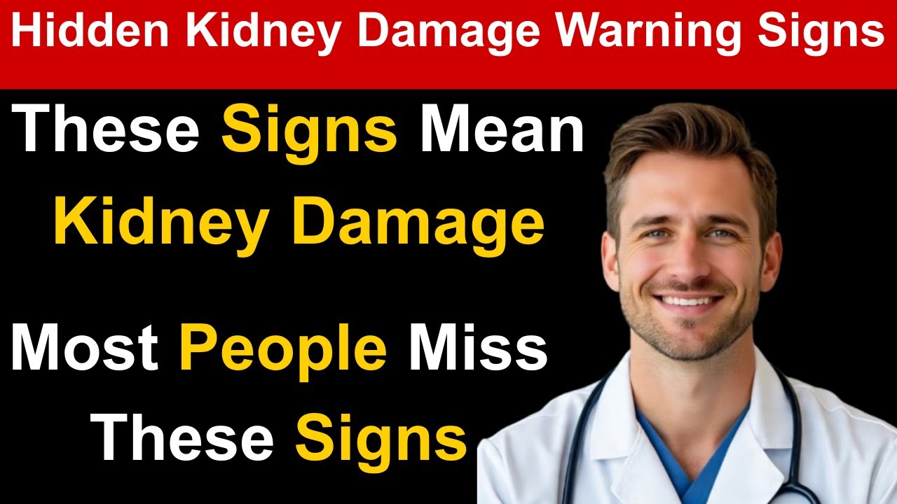 7 Early Kidney Disease Warning Signs Most People Ignore | Longevity Secrets 360