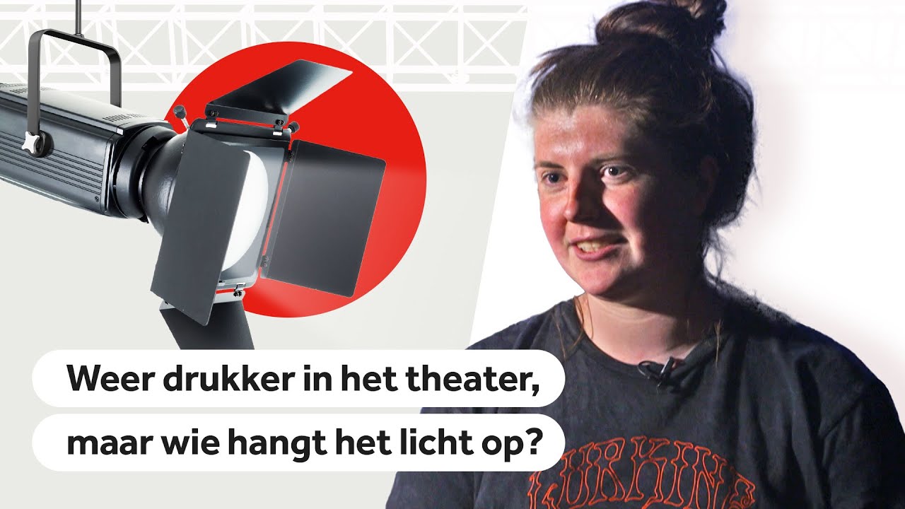 Te weinig technisch personeel in theaters en op festivals