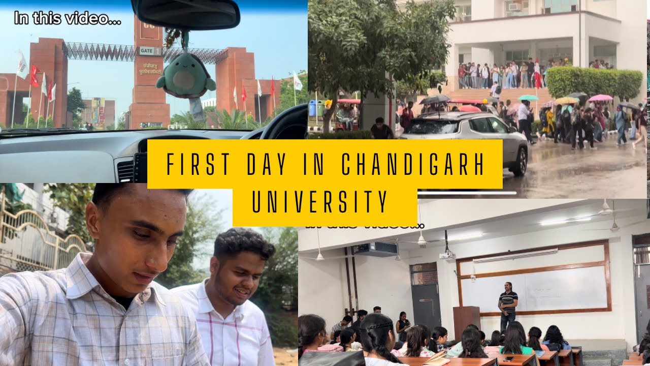 First day in CU😜 | | Vlog - 04 || Chandigarh University | | Dark reality || Sehaj Marahar