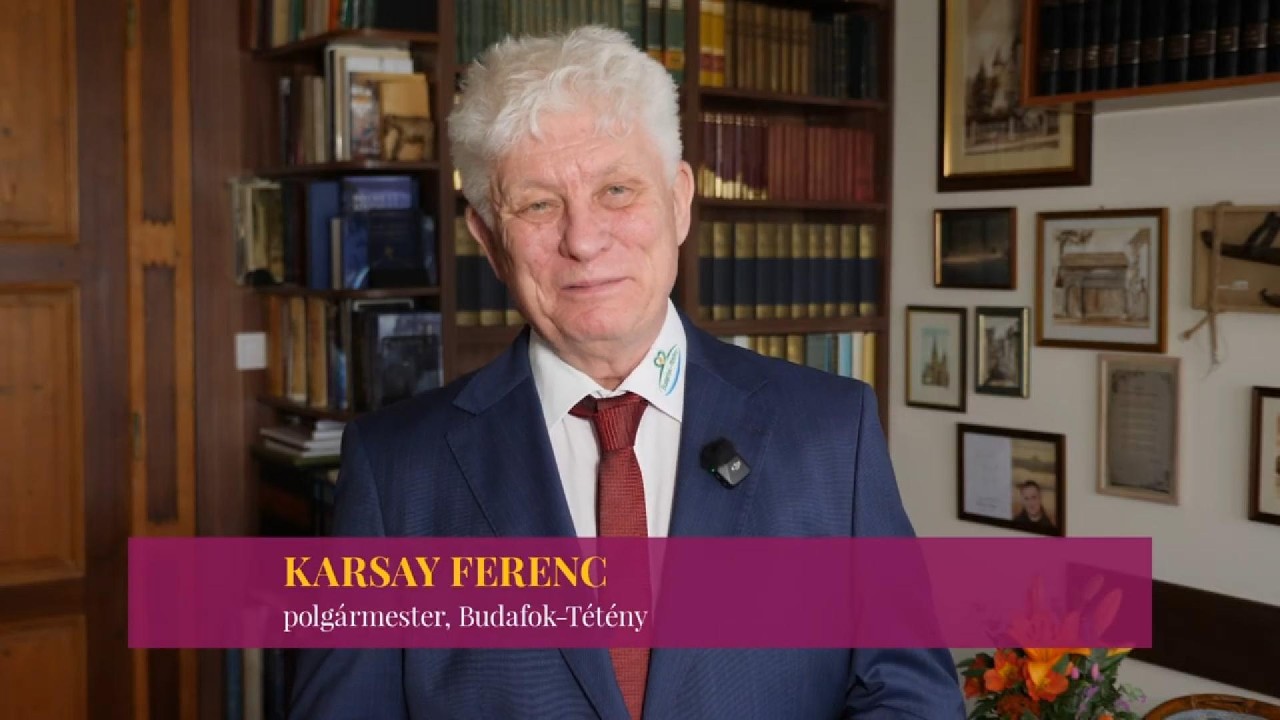 Karsay Ferenc polgármester - Budafoki Pincejárat