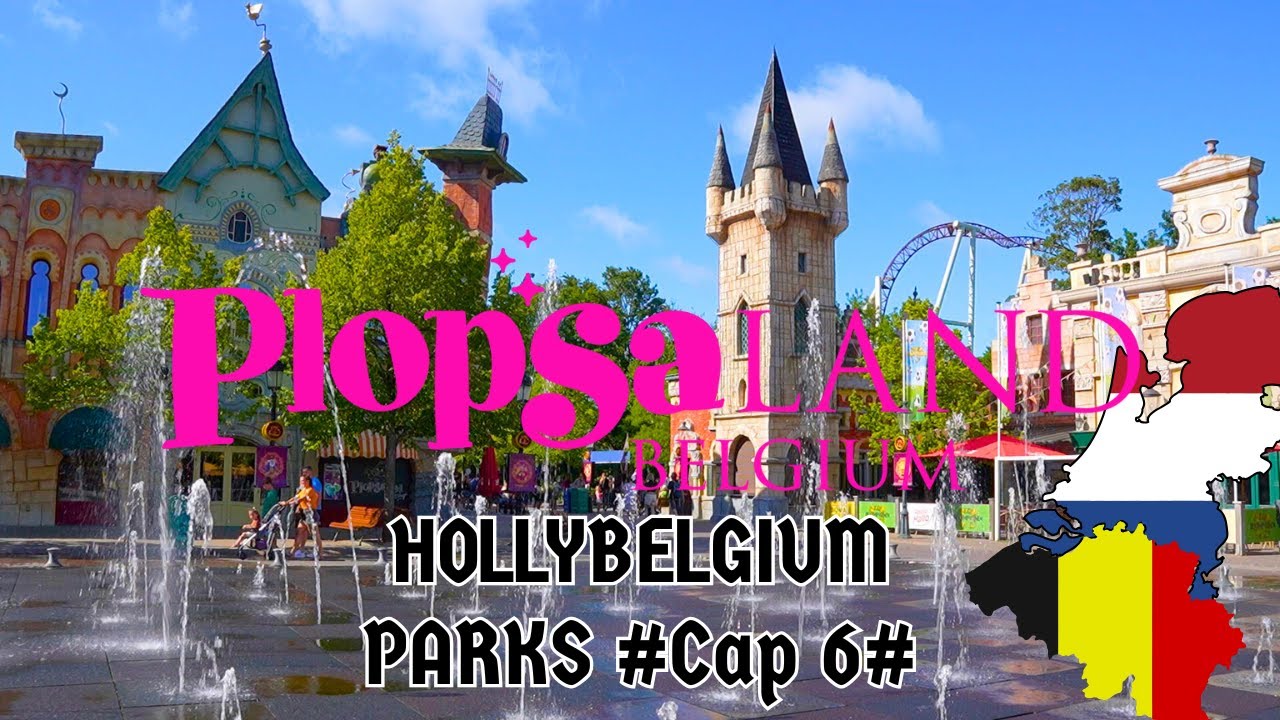PLOPSALAND De PANNE Belgium 🎡🇧🇪 Familiar y con mucho Encanto | HollyBelgium Parks 🎢 Capítulo 6
