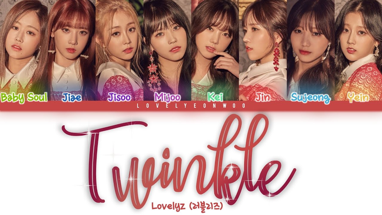 Lovelyz (러블리즈) &ndash; Twinkle (종소리) Lyrics (Color Coded Han/Rom/Eng)