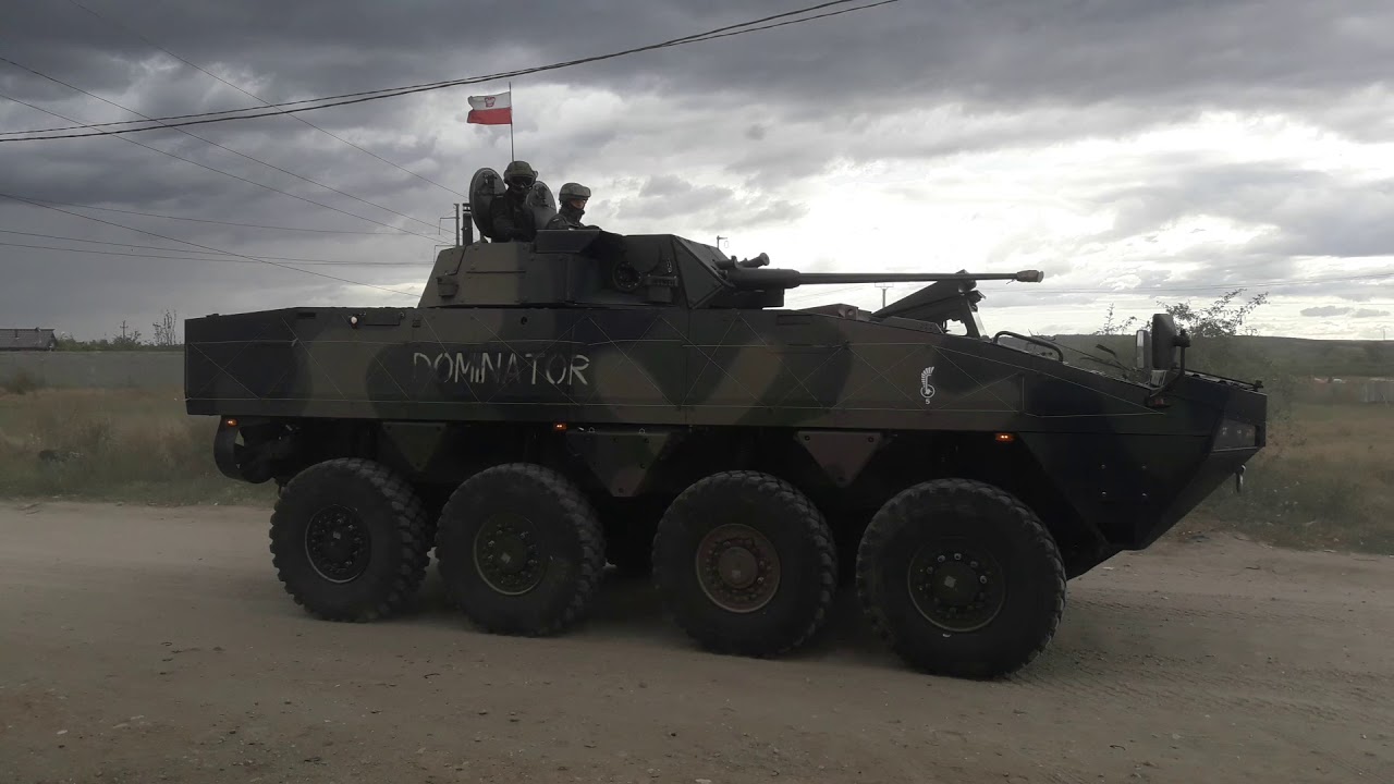 The army returns from training