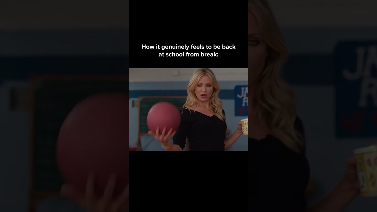 The post-holiday reality check is real 😐 🎬 Buy or Rent #BadTeacher & watch at home today.​