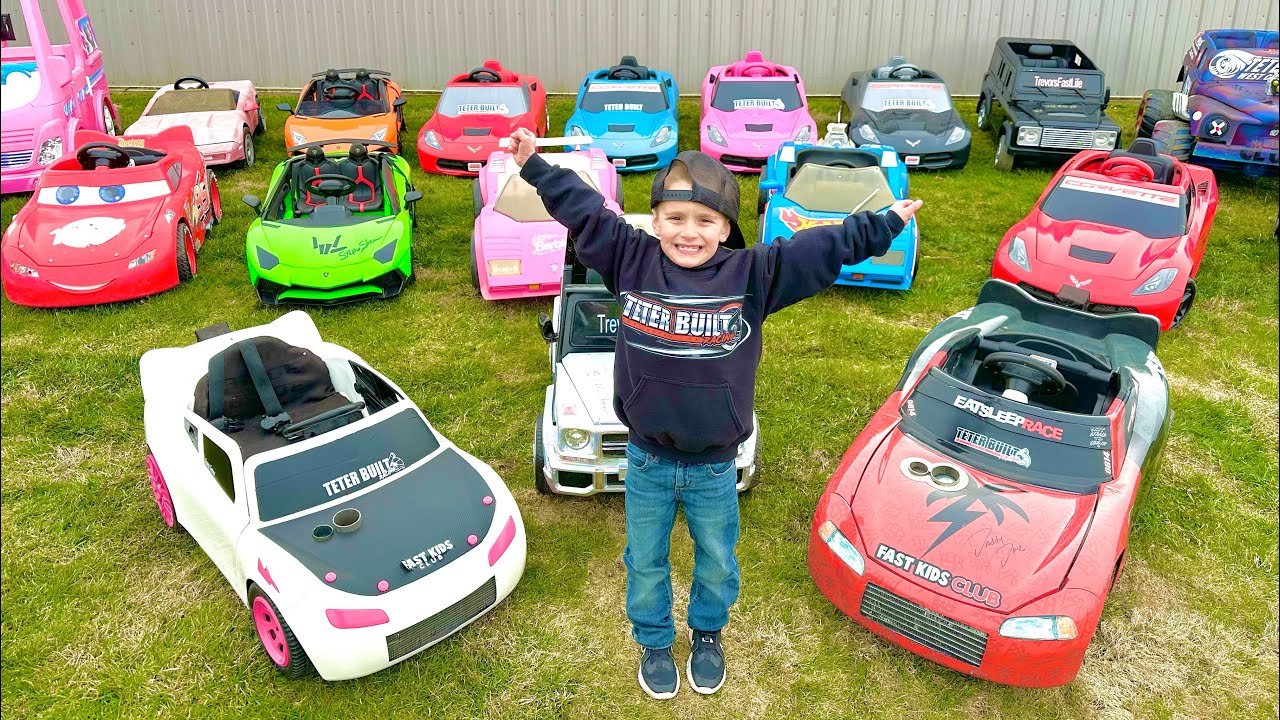 The ULTIMATE Modified power-wheels car collection!