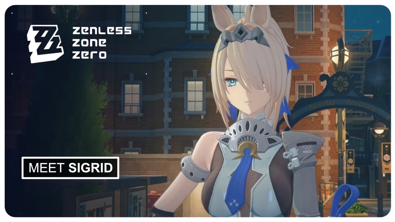 Sigrid First Appearance | Zenless Zone Zero 3.0 Cutscene