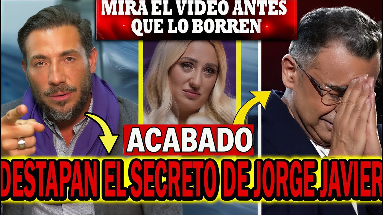 💥 &iexcl;LA JUSTICIA HA HABLADO! ANTONIO DAVID rompe su silencio y DESTROZA a JORGE JAVIER