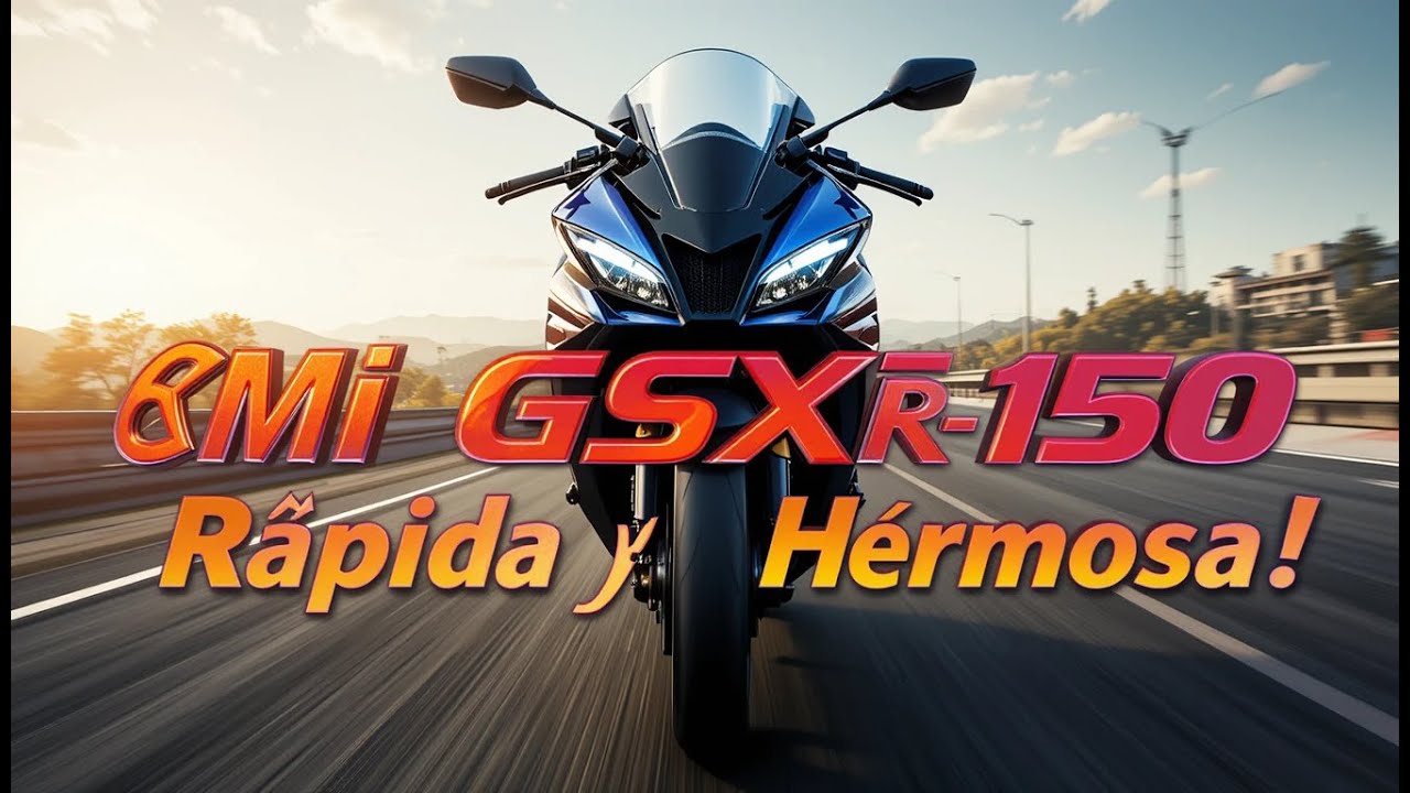 ¿Vale la pena la Suzuki GSX-R150 2025? 🚀 Top Speed, tecnología y prueba real en carretera
