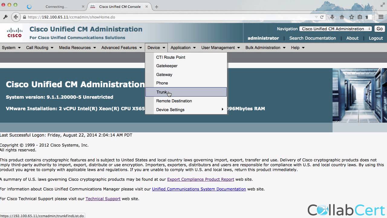 CCIE Collaboration: EMCC on UCM 9.1 (56m 16s)