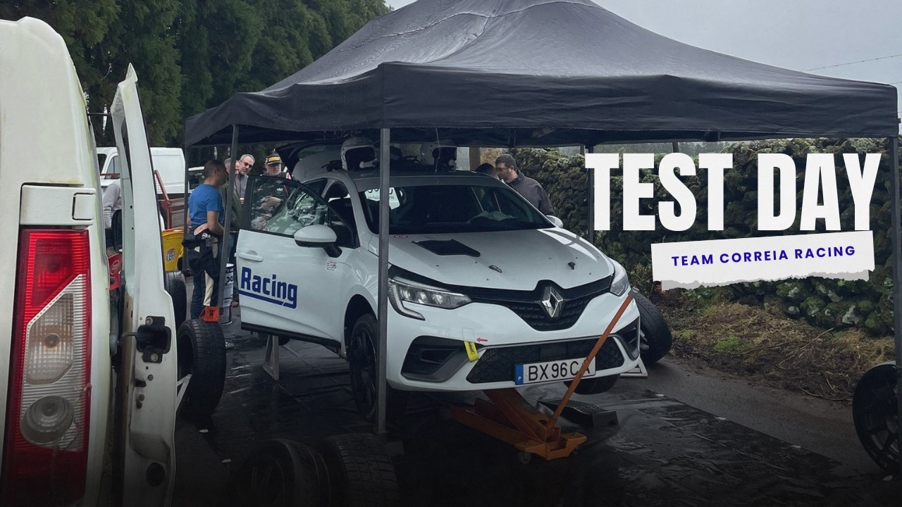 TEST DAY  Team Correia Racing 2026 | Renault Clio Rally 4!