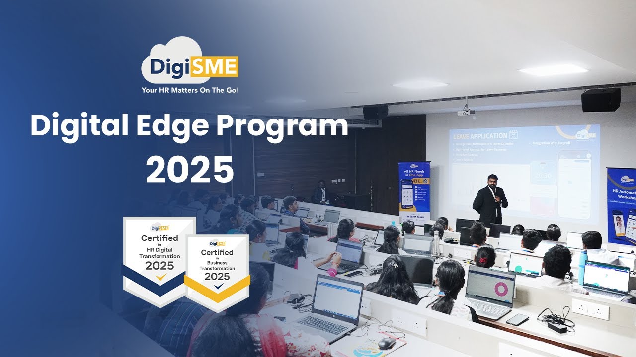 Digital Edge Program by DigiSME | Practical HRMS Training for MBA Students
