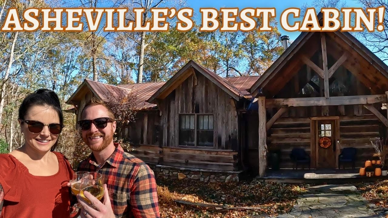 The BEST Airbnb in Asheville? The Mountain Cabin of our DREAMS! | Asheville Family Vacation