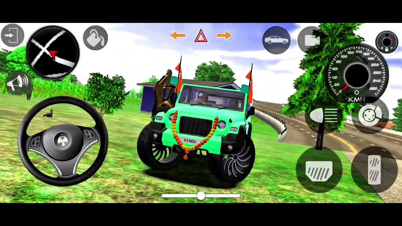 Modified Mahindra Thar😈Games:Indian Thar (Gadi Wala Games) Car Game Android Game - Android Gameplay