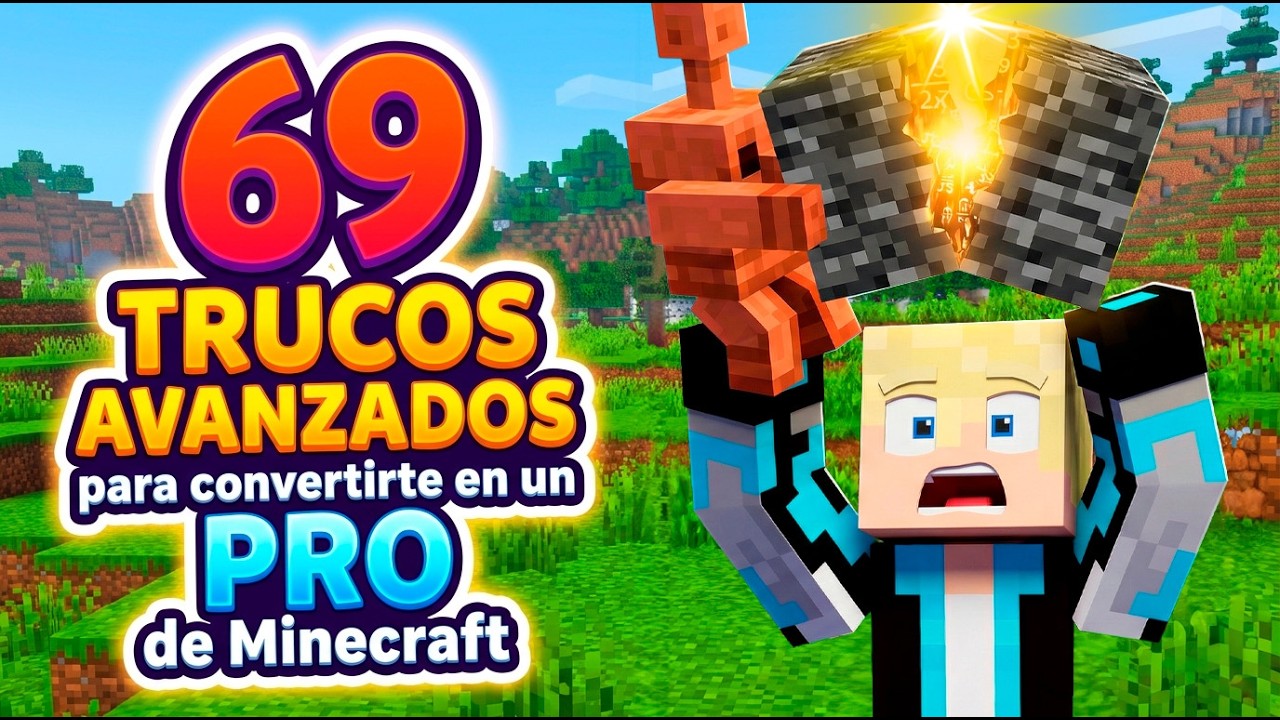 69 TRUCOS AVANZADOS para convertirte en un PRO de Minecraft